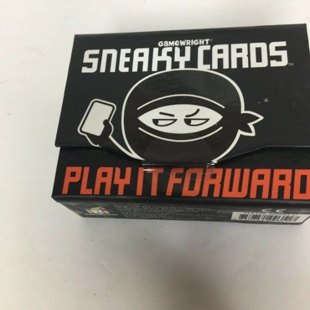 Sneaky Cards Card Game Play it Forward by Gamewright NEW SEALED